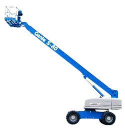 Telescopic Boom Lift on rent in Mumbai